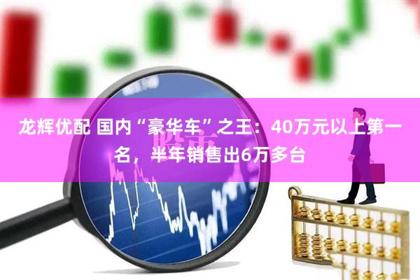 龙辉优配 国内“豪华车”之王：40万元以上第一名，半年销售出6万多台